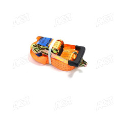 Стяжка вантажу, 3t. 50mm.x10m.(0.5+9.5) прогум. ручка <ДК>
