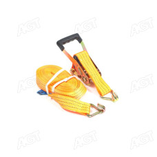 Стяжка вантажу, 3t. 50mm.x14m.(0.5+13.5) прогум. ручка <ДК>