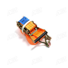 Стяжка вантажу, 3t. 50mm.x5m.(0.5+4.5) пластик. ручка <ДК>