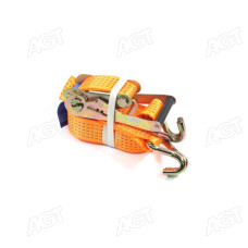Стяжка вантажу, 5t. 50mm.x6m.(0.5+5.5) пластик. ручка <ДК>