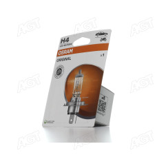 Лампа фарна H4 12v 60/55w P43t (1 шт) blister eco-упаковка (вир-во OSRAM)