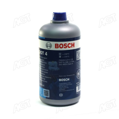 Жидкость тормозная DOT4 1л. (производство Bosch)