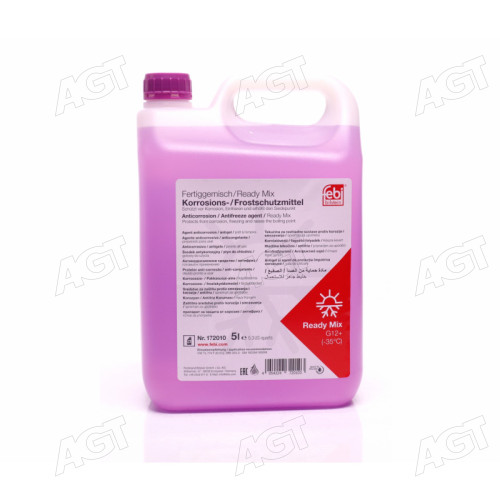 Антифриз FEBI фіолетовий Ready Mix -35C G12+ (Каністра 5л)