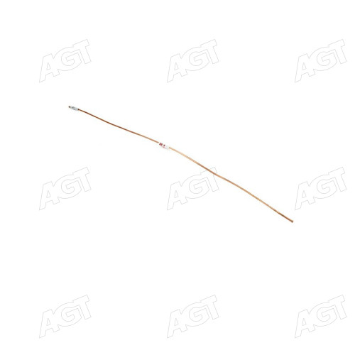 Трубка тормозная ГАЗ 3302,2705 (медь) (задн.разводка правая) L=885, М10х1,25 <ДК>