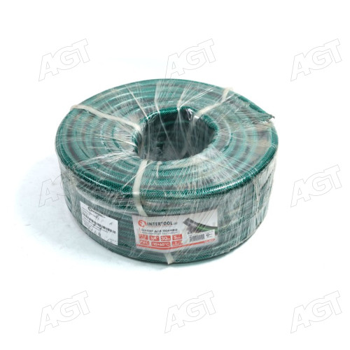 Шланг для поливу 3-х шаровий 3/4, 30м, армований PVC(INTERTOOL)