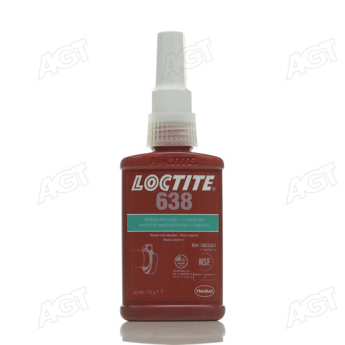 Фіксатор вал-втулка Loctite 638 анаеробний, високої міцності 50мл