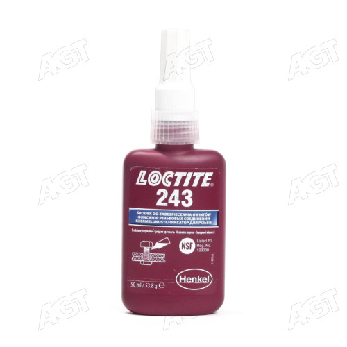 Фиксатор резьбы Loctite 243 анаэробный, средней прочности 50 мл