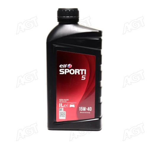 Олива моторна ELF SPORTI 5 15W-40 (Каністра 1л)