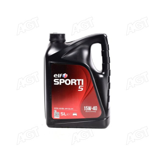 Олива моторна ELF SPORTI 5 15W-40 (Каністра 5л)