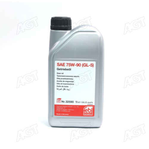 Масло трансмиссионное FEBI SAE 75W-90 GL-5 (Канистра 1л)