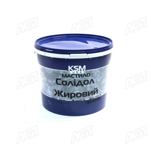 Смазка Солидол-ж гост Экстра КСМ-ПРОТЕК (ведро 4,5кг)