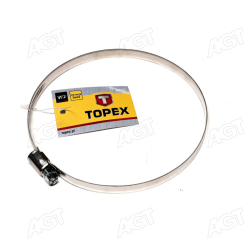 Хомут черв'ячний 110-130/9 W2(TOPEX)