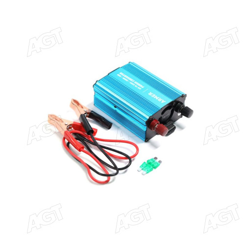 Перетворювач напруги 12V-220V/300W/USB/мод.хвиля <ARMER>