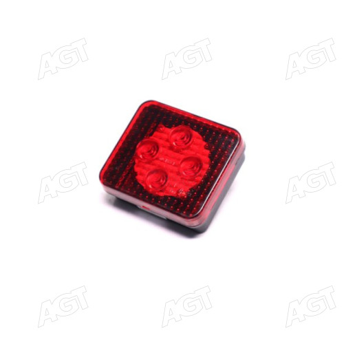 Ліхтар LED задній протитуманний, 12В, 85х75х30 (Руслан-Комплект)