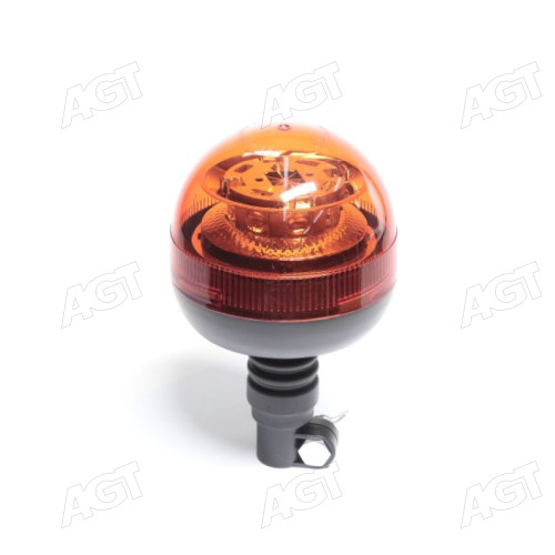 Маяк проблисковий помаранчевий LED, 12/24V, 120*210mm, 1 режим (LITLEDA, JUBANA)
