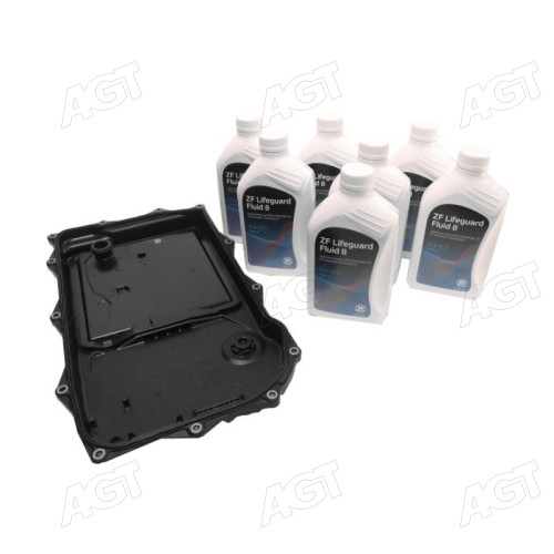 Комплект для заміни оливи ZF LIFEGUARDFLUID 8 (7х1л+сервісний к-т) АКПП 8HP45/50/70/75