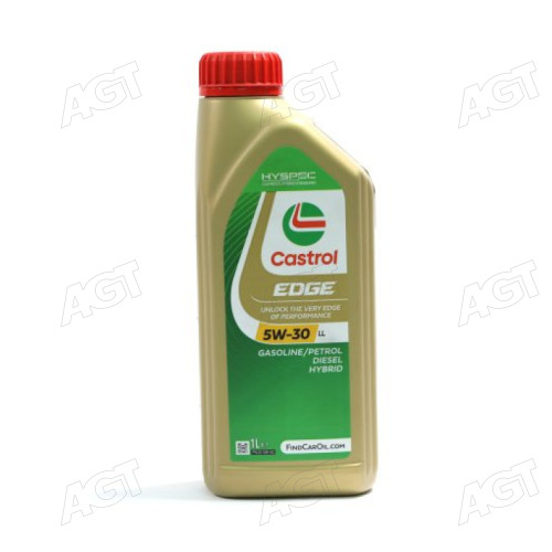 Олива моторна Castrol EDGE 5W-30 LL (Каністра 1л)