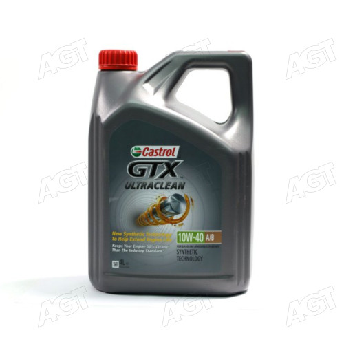Олива моторна Castrol GTX ULTRA CLEAN 10W-40 A/B (Каністра 4л)