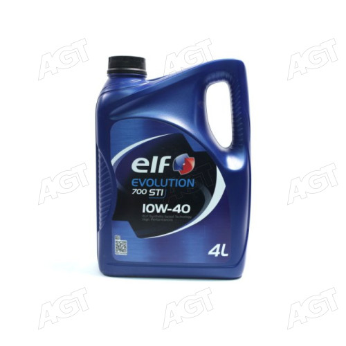 Олива моторна ELF Evolution 700 STI 10W-40 (SN) (Каністра 4л)