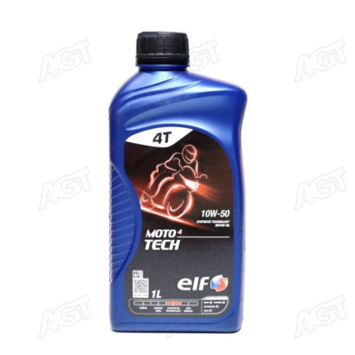 Олива моторна ELF MOTO 4 TECH 10W-50 (Каністра 1л)