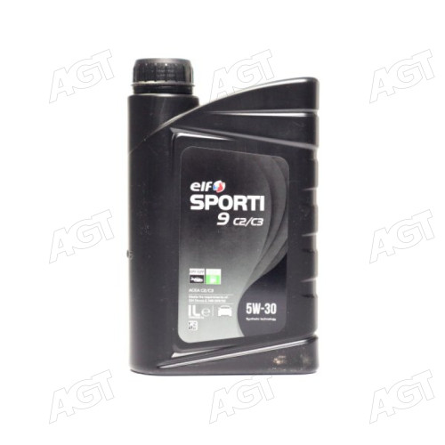 Олива моторна ELF SPORTI 9 C2/C3 5W-30 (Каністра 1л)