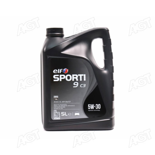 Масло моторн. ELF SPORTI 9 C3 5W-30 (Канистра 5л)