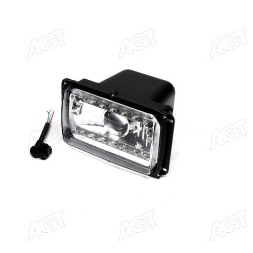 Фара КАМАЗ, МАЗ LED (нов.обр.) 24В, прямоугольная <ДК>