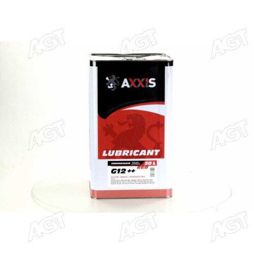 Антифриз <AXXIS> RED концентрат G12+ (-80C) (Каністра 20л/22,4кг)