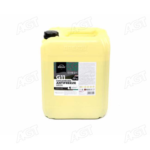 Антифриз <BREXOL> GREEN CONCENTRATE G11 (-80C) 20kg