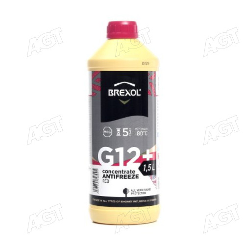 Антифриз <BREXOL> RED CONCENTRATE G12+ (-80C) 1,5L