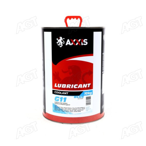 Антифриз BLUE G11 Сoolant <AXXIS> (синій) (Каністра 10л)