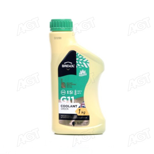Антифриз BREXOL GREEN G11 Antifreeze (зеленый) 1kg