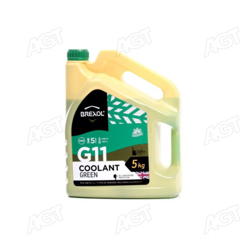 Антифриз BREXOL GREEN G11 Antifreeze (зелений) 5kg