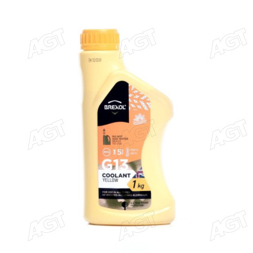 Антифриз BREXOL YELLOW G13 Antifreeze (жовтий) 1kg