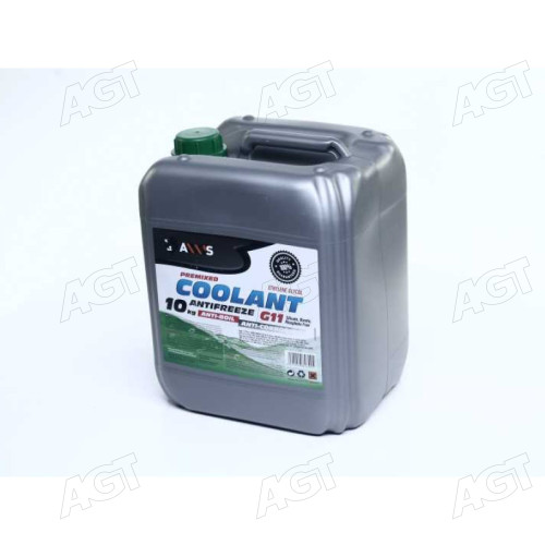 Антифриз GREEN G11 Сoolant <AXXIS> (зеленый) (Канистра 10)