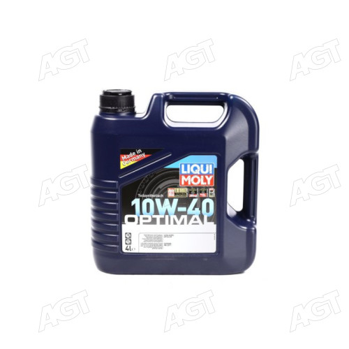 Олива моторна Liqui Moly Optimal 10W-40 (Каністра 4л)