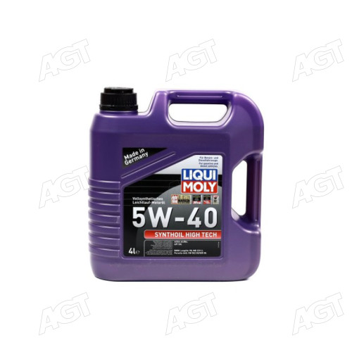 Олива моторна Liqui Moly Synthoil High Tech 5W-40 (Каністра 4л)