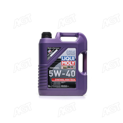 Олива моторна Liqui Moly Synthoil High Tech 5W-40 (Каністра 5л)