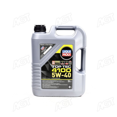 Олива моторна Liqui Moly TOP TEC 4100 5W-40 API SN/CF ACEA A3/B4/C3 (Каністра 5л)