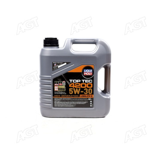Олива моторна Liqui Moly TOP TEC 4200 5W-30 (Каністра 4л)