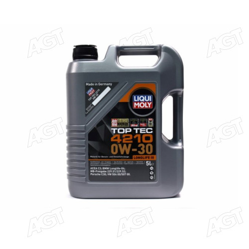 Олива моторна Liqui Moly TOP TEC 4210 0W-30 (Каністра 5л)