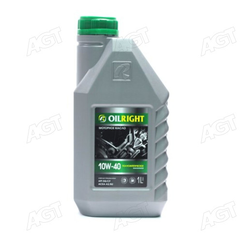 Олива моторна OIL RIGHT 10W-40 SG/CF (Каністра 1л)
