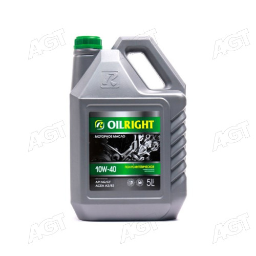 Масло моторное OIL RIGHT 10W-40 SG/CF (Канистра 5л)