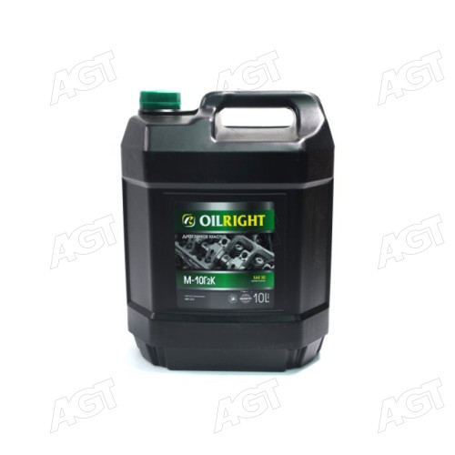 Моторное масло OIL RIGHT М10Г2к SAE 30 CC (Канистра 10л)