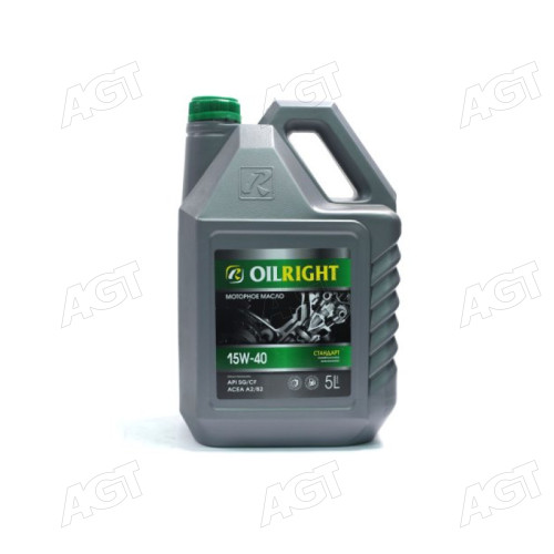 Олива моторна OIL RIGHT Стандарт 15W-40 SJ/CF (Каністра 5л)