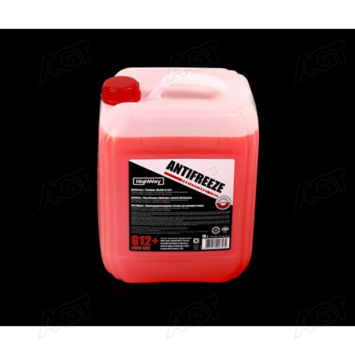 Антифриз HighWay ANTIFREEZE-40 LONG LIFE G12+ (червоний) 10л