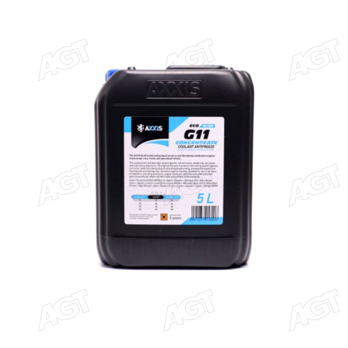 Антифриз концентрат ECO-80C BLUE G11 5л <AXXIS>