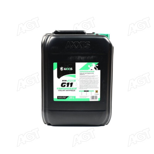 Антифриз концентрат ECO-80C GREEN G11 20л/21,4kg <AXXIS>