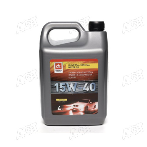 Масло моторн. <ДК> 15W-40 SG/CD (Каністра 4л)
