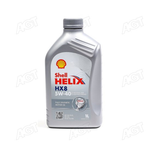 Олива моторна SHELL Helix HX8 SAE 5W-40 (Каністра 1л)